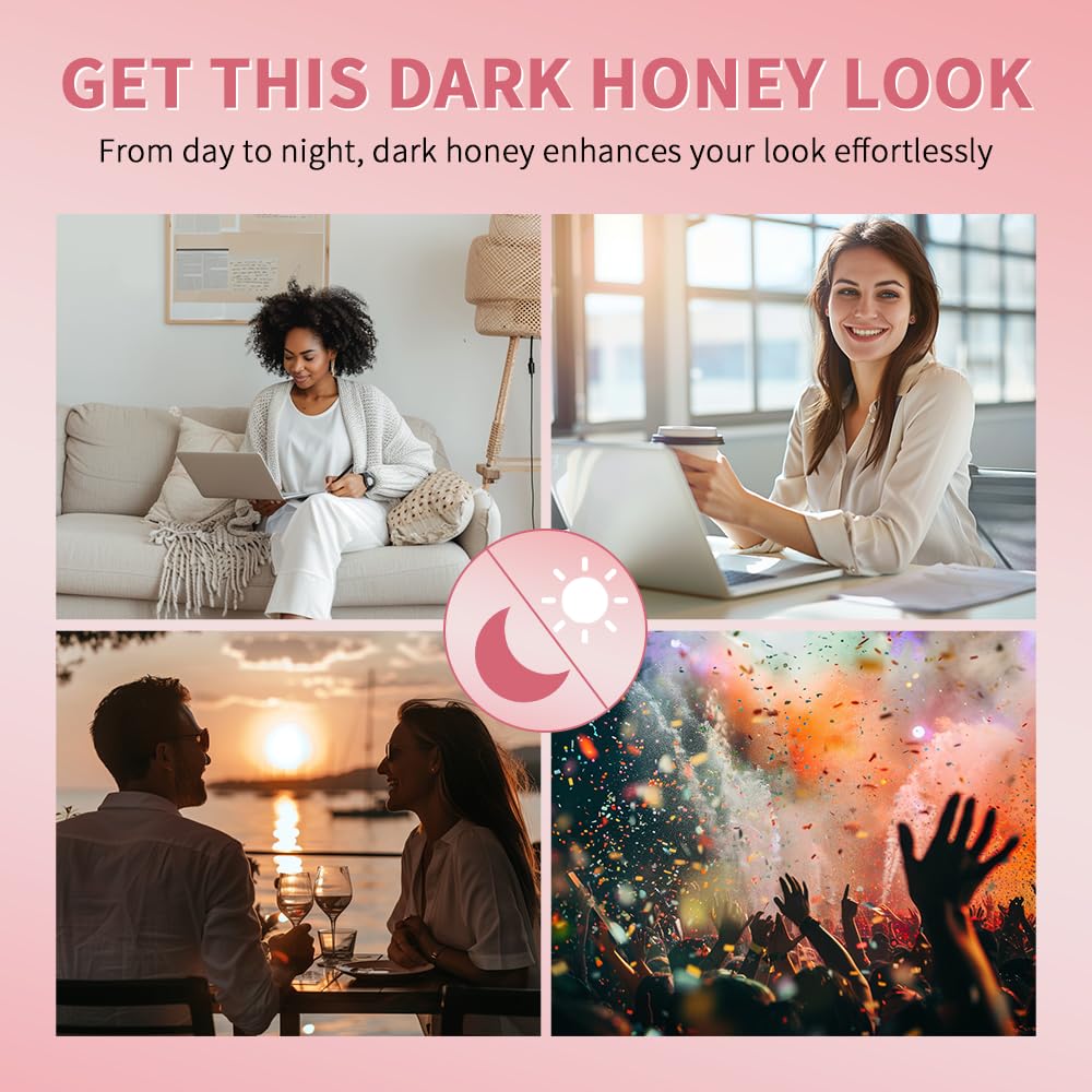 2PCS Honey Lipstick | Tinted Lip Balm for All Skin Tones - Hydrating & Nourishing Moisture (Pink)
