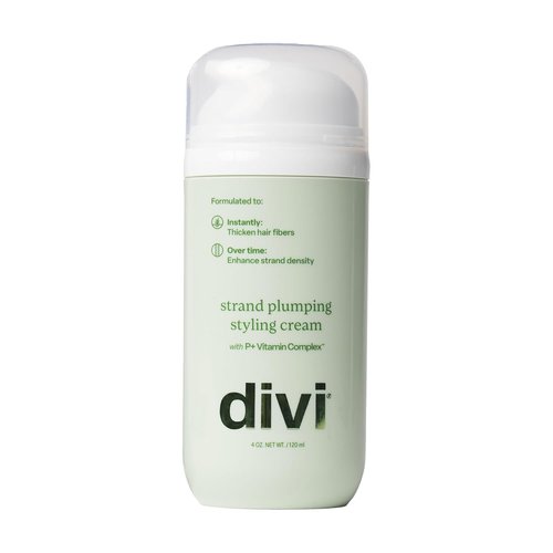 Divi Strand Styling Cream - Volumizing Hair Thickening Treatment for Fine Hair | Frizz Control