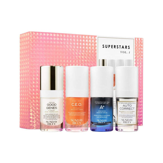 Sunday Riley Superstars Kit - 2.0 Fl Oz | Essential Skincare Set for Radiant Skin