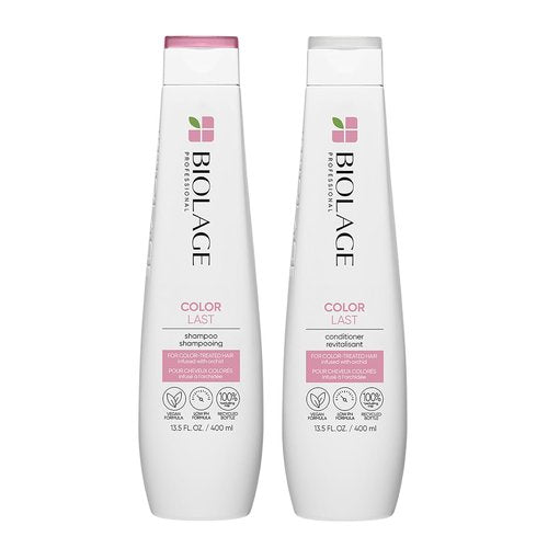 Biolage Color Last Shampoo & Conditioner Set - Protects Color-Treated Hair | Paraben & Silicone-Free | Vegan