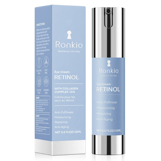 Skiennix Retinol Eye Cream - Anti-Wrinkle Formula for Dark Circles & Eye Bags | 0.5 fl. oz