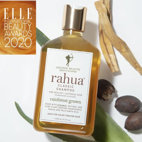 Rahua Classic Shampoo - Organic Hair Care for All Hair Types - Infused with Palo Santo & Coconut Oil - 9.3 fl oz