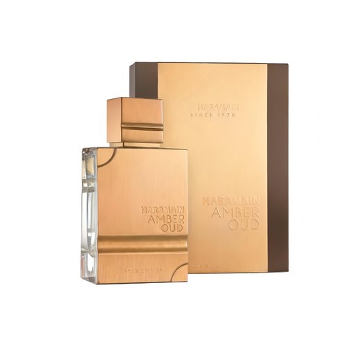 HARAMAIN AMBER OUD Gold Edition - Arabian Perfume for Women and Men Unisex - Long Lasting Amber term and persistent - 2 oz