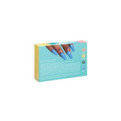 OPI Nail Lacquer Mini Pack - 4 Crème Summer Shades, Chip Resistant Nail Polish Gift Set | Make 'Em Jelly! Collection