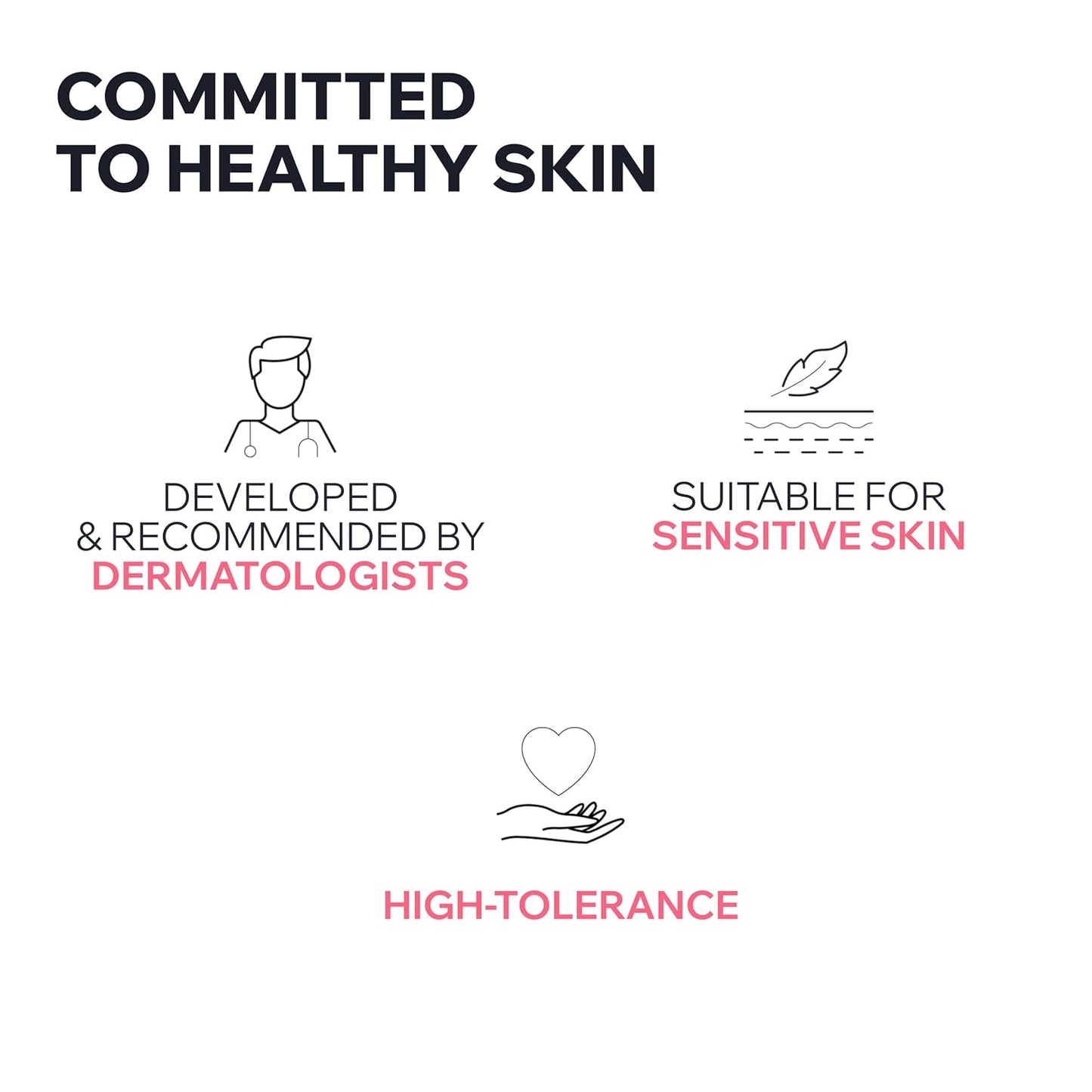 Uriage Roseliane Dermo-Cleansing Fluid - Gel Face Cleanser with Calendula & Rose | Paraben-Free, 250 mL / 8.45 oz