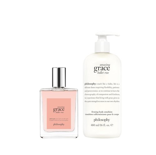 Philosophy Amazing Grace Ballet Rose Eau de Toilette - Floral Notes of Rose, Lychee & Pink Musk
