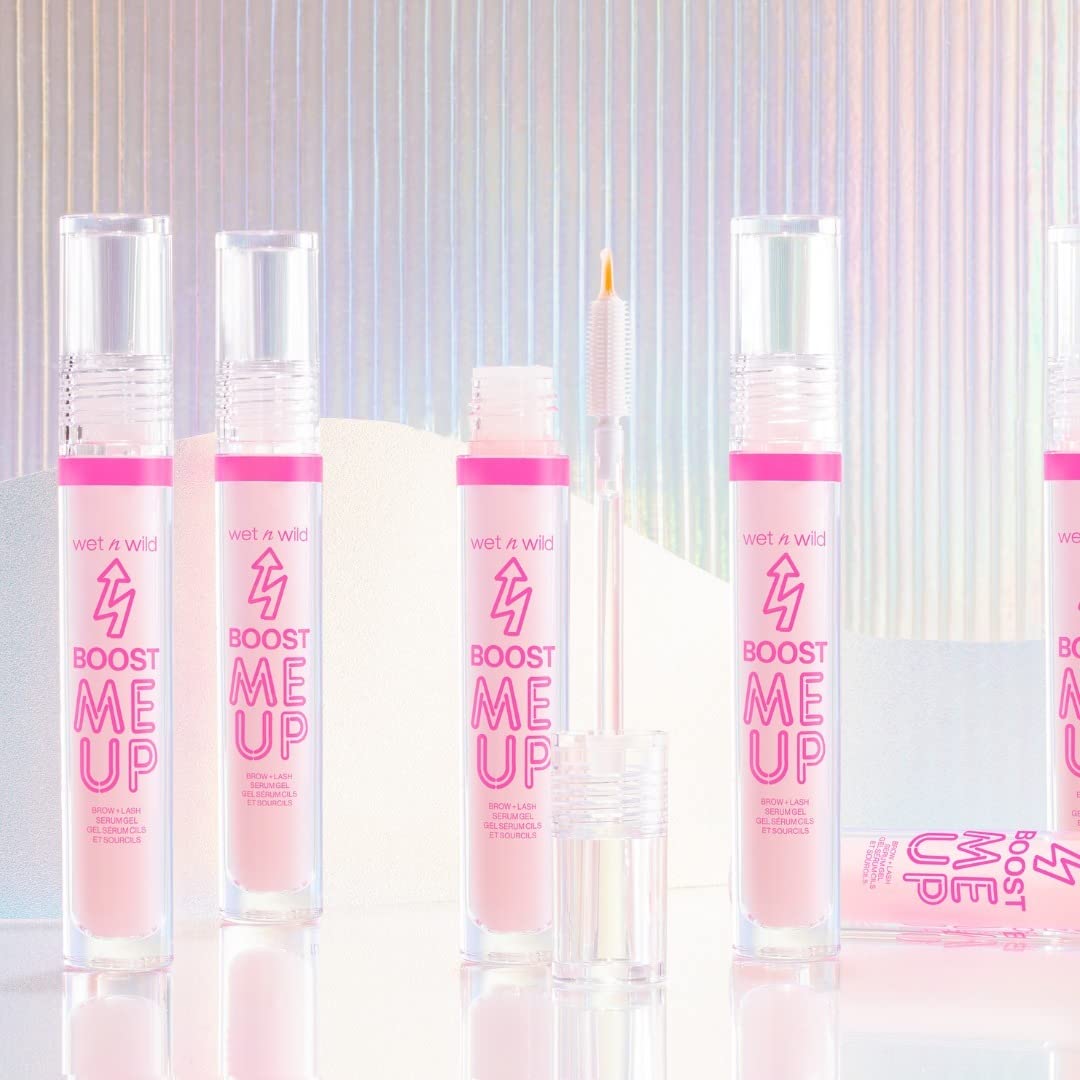 Wet n Wild Boost Me Up Brow & Lash Serum - Growth Enhancing Formula for Fuller Lashes & Brows