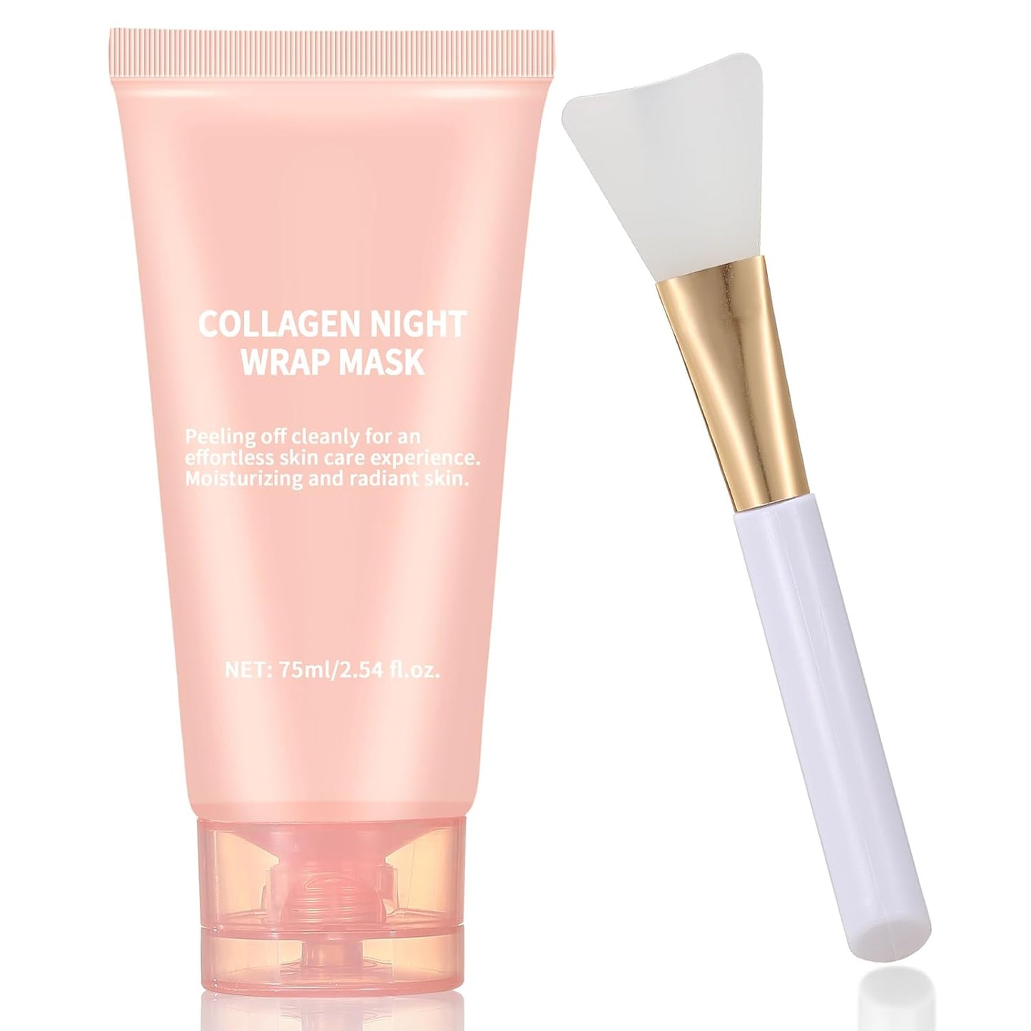 TYTCA Collagen Night Mask | Peel-Off Overnight Hydrating Face Mask - Firming & Glowing Skin, 2.54 fl. oz.