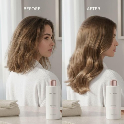 FARMASi Dr. C. Tuna Reviving Shampoo - Volumizing Formula with Garlic Extract & Capixyl | 7.6 fl oz