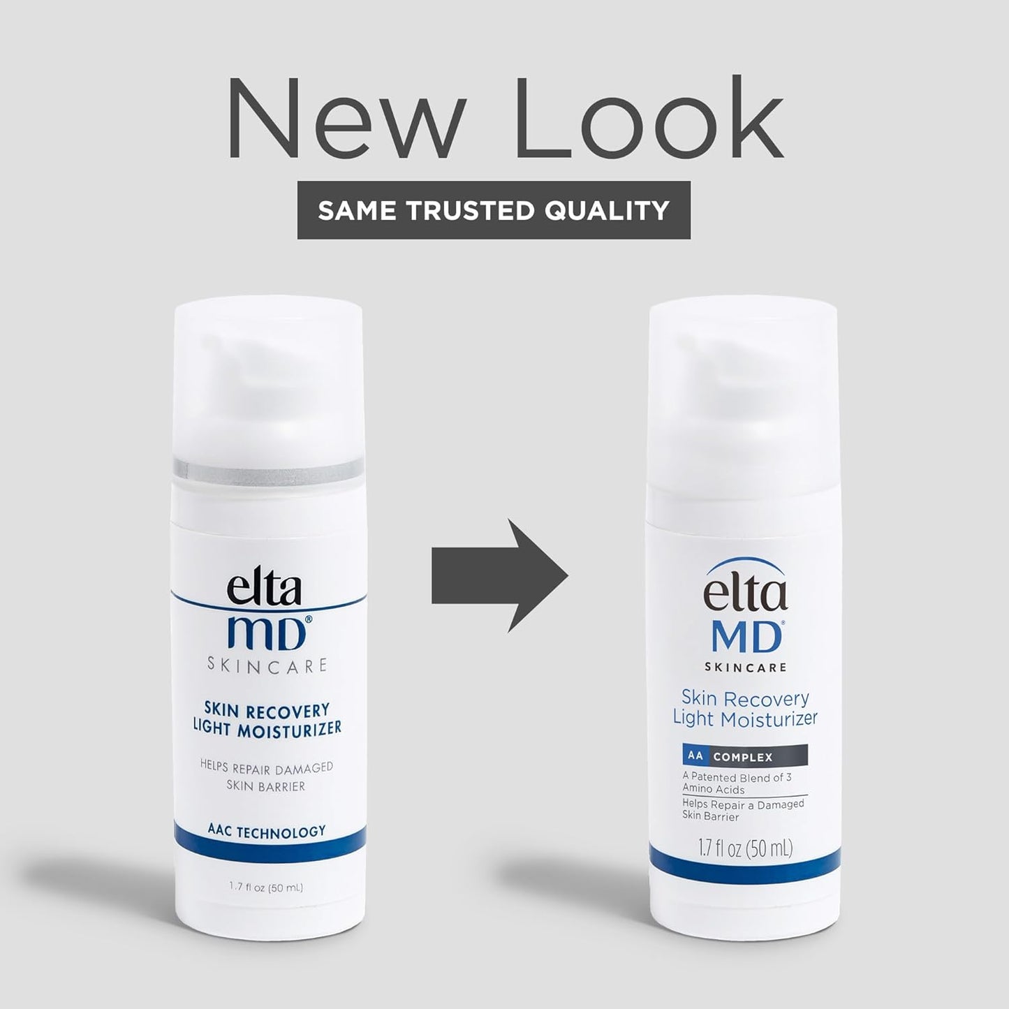 EltaMD Skin Recovery Moisturizer - Oil-Free Formula for Dry & Acne-Prone Skin | 1.7 oz Pump