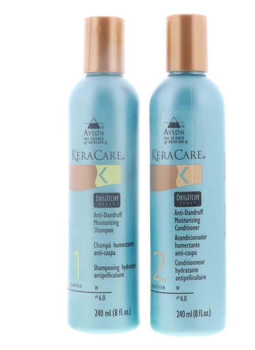 Avlon Keracare Dry Itchy Scalp Shampoo & Conditioner Set | Soothes & Nourishes Scalp