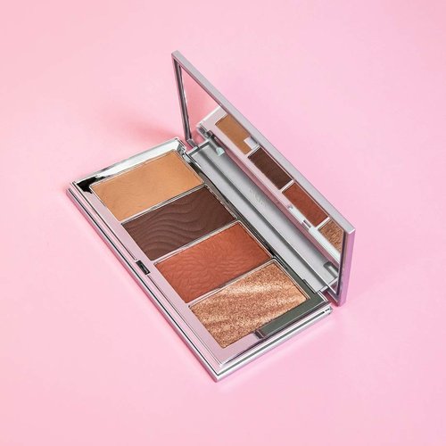 PÜR MINERALS 4-in-1 Skin-Perfecting Face Palette - Flawless Finish & Versatile Shades