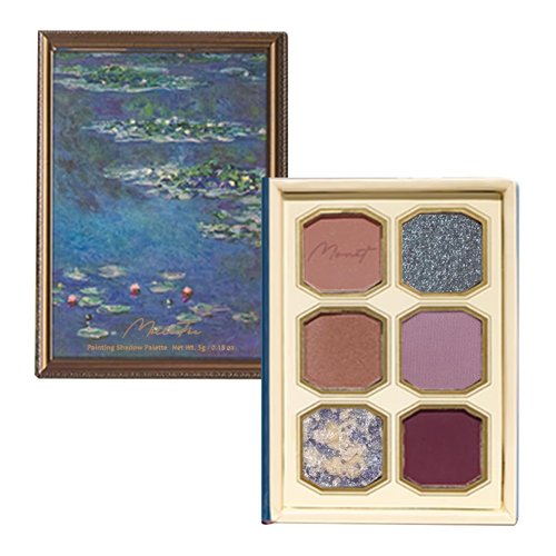 MilleFee Eyeshadow Palette - Water Lilies (06) | Cool Deep, Cruelty-Free Formula