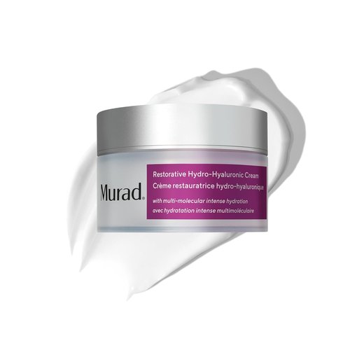 Murad Restorative Hydro-Hyaluronic Face Cream - Moisture-Boosting Hydration with Hyaluronic Acid & Coconut Extract - 1.7 Fl Oz