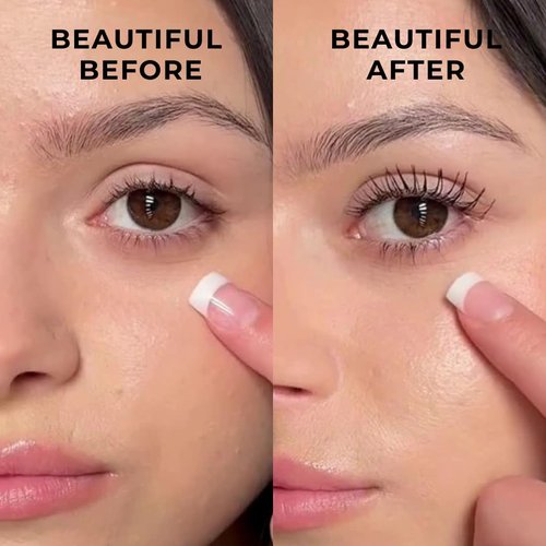 Honeybee Gardens Bellissima Volumizing Mascara - Lightweight, Non-Smudging Black Lace | 0.13 oz Vegan & Cruelty-Free