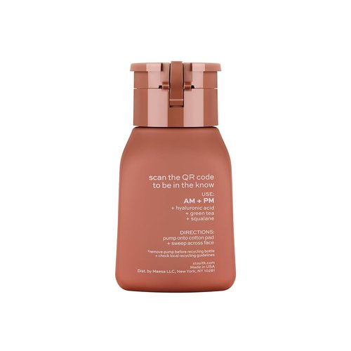 ITK Hydrating Milky Face Toner - Hyaluronic Acid & Green Tea for Dry Skin Relief | 5 oz. Vegan Formula
