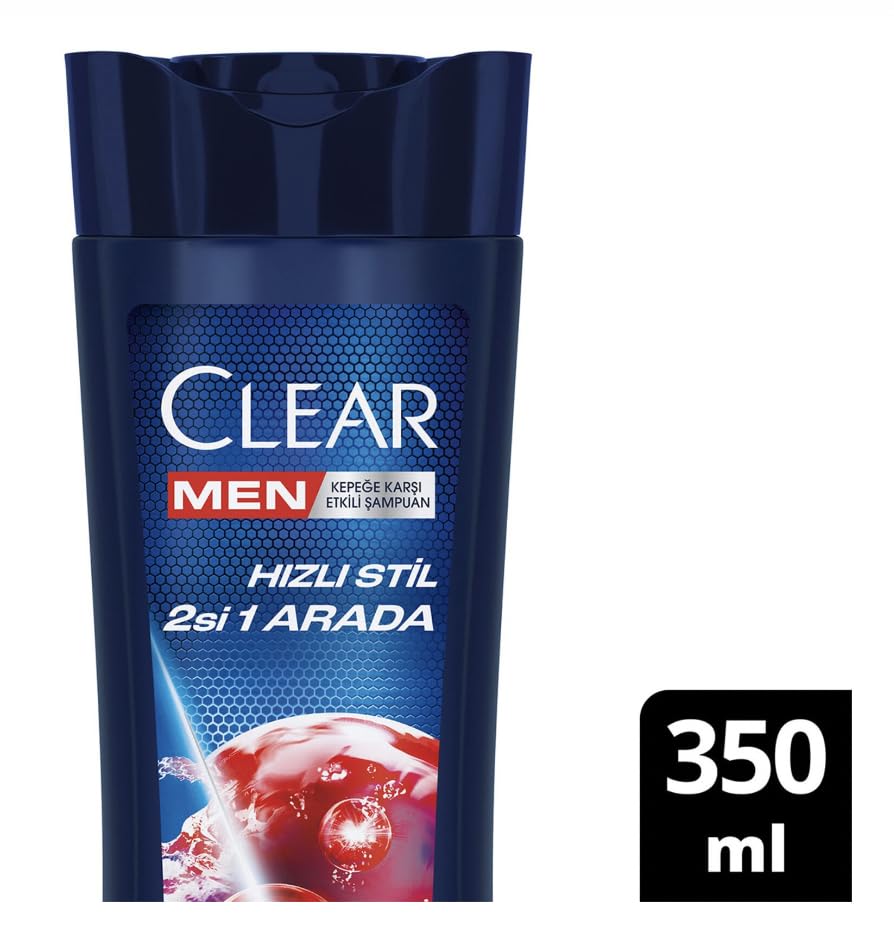 Generic NEW Clear Men Fast Style 2-in-1 Anti-Dandruff Shampoo 350 ml