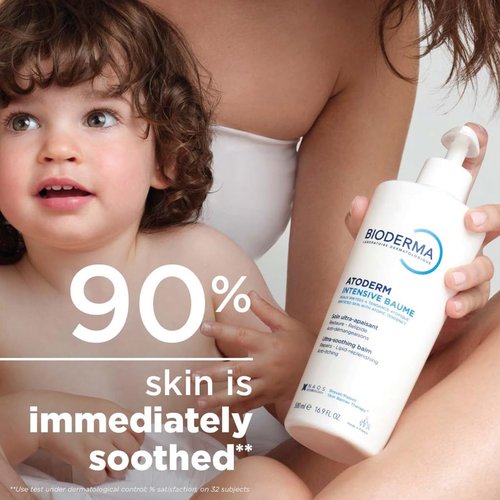 Bioderma Atoderm Intensive Balm - Hydrating Moisturizer for Dry, Atopic Skin | Fragrance-Free, Non-Greasy Formula
