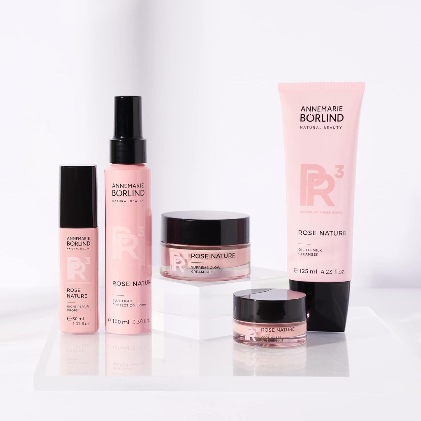 ANNEMARIE BÖRLIND Rose Nature Supreme Glow Cream-Gel | Radiant Skin & Blue Light Protection (1.69 Fl Oz)