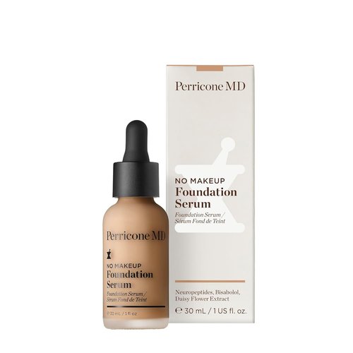 Perricone MD No Makeup Foundation Serum | Semi-Matte Hydrating Liquid Makeup - Vegan & Fragrance-Free, Medium Coverage for Dark Spots