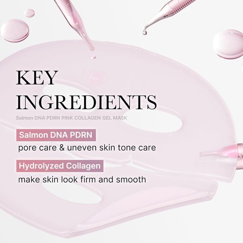 Medicube Salmon DNA PDRN Duo - Collagen Jelly Gel Mask & Pink Peptide Serum (4 Pack)