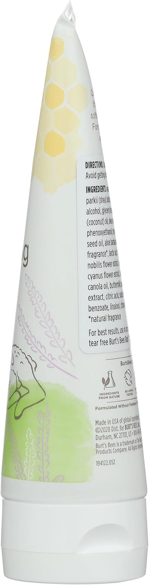 Burt's Bees Baby Nourishing Lotion - Calming Formula for Soft Skin | 6 Ounce Tube