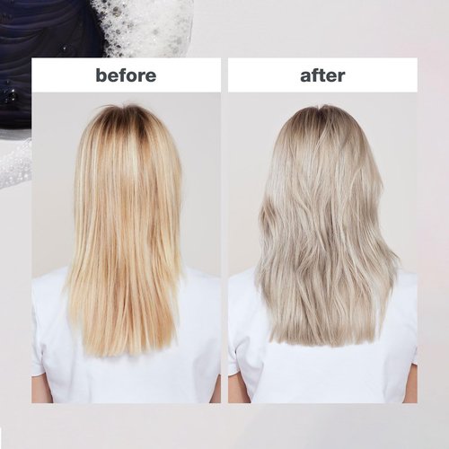 Milk_Shake Icy Blond Shampoo - Award-Winning Formula with Black Pigment for Cool, Ash-Toned Platinum Hair