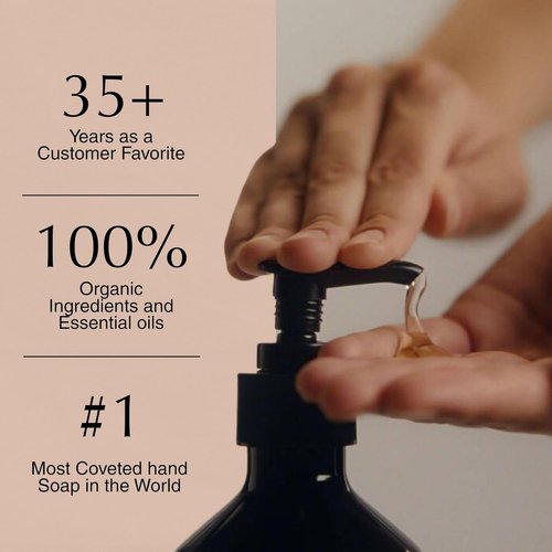 Aesop Resurrection Aromatique Hand Wash & Refill - Gentle Gel with Orange, Rosemary & Lavender Oils | 16.9oz / 500mL (Pack of 2)