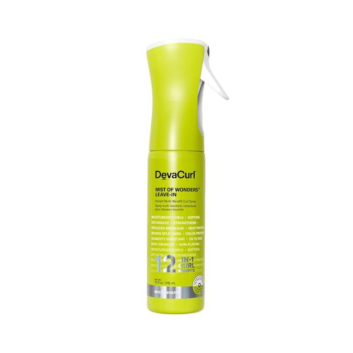 DevaCurl Mist Of Wonders Leave-In Curl Spray - 12-in-1 Benefits | Continuous Mist Formula