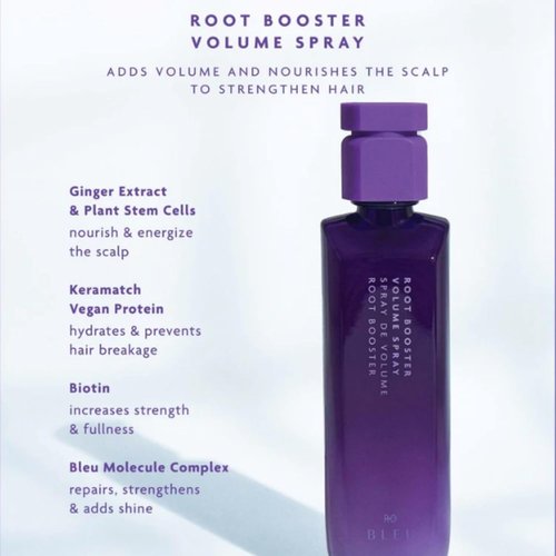 R+Co BLEU Root Booster Volume Spray - Instant Lift & Body for Fine Hair - Lightweight, Touchable Hold - 6.8 oz