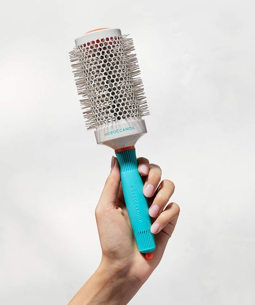 Moroccanoil Ceramic Round Brush - Professional Styling Tool for Smooth, Shiny Hair