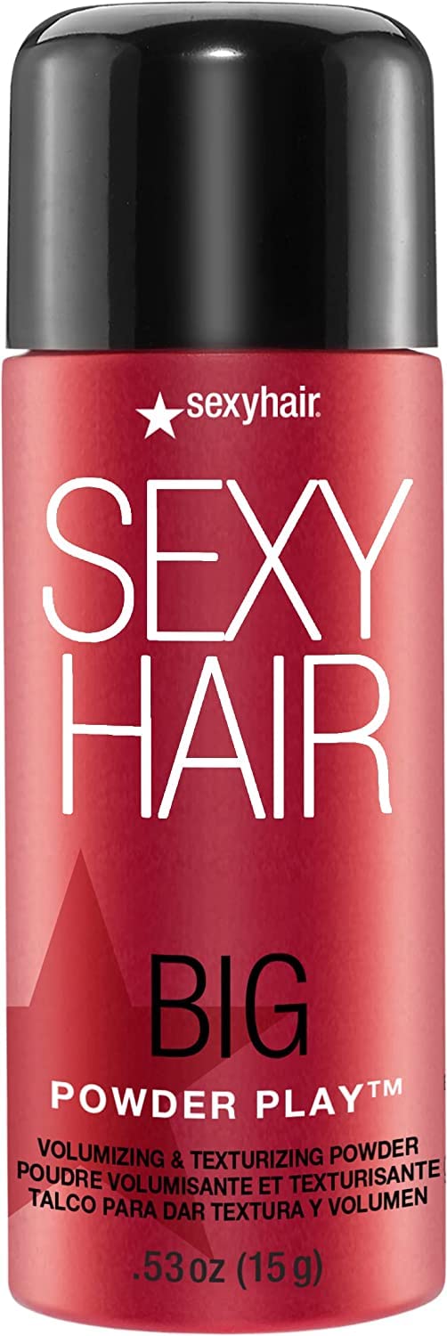 SexyHair Big Powder Play Volumizing Powder - Colorless Texturizer for Instant Lift | 0.53 Oz