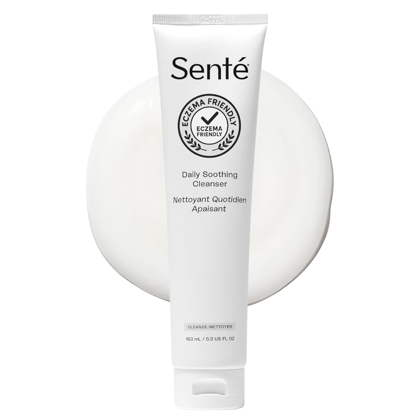 Sente Daily Soothing Facial Cleanser - Gently Removes Oil & Impurities | Vitamin E | 5.5 Fl Oz