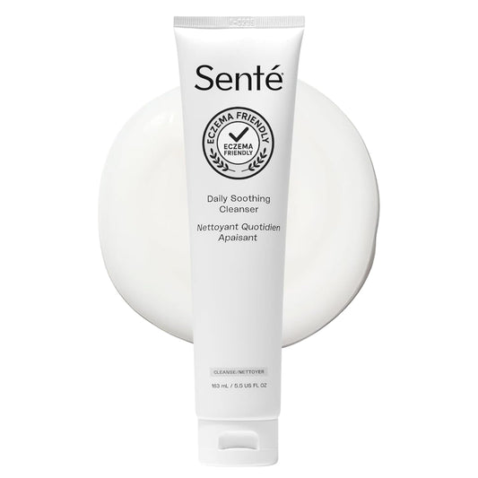 Sente Daily Soothing Facial Cleanser - Gently Removes Oil & Impurities | Vitamin E | 5.5 Fl Oz