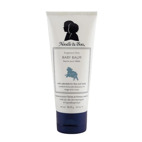Noodle & Boo Baby Balm - Hypoallergenic Skin Care for Sensitive Skin | Fragrance-Free, 3.4 Oz