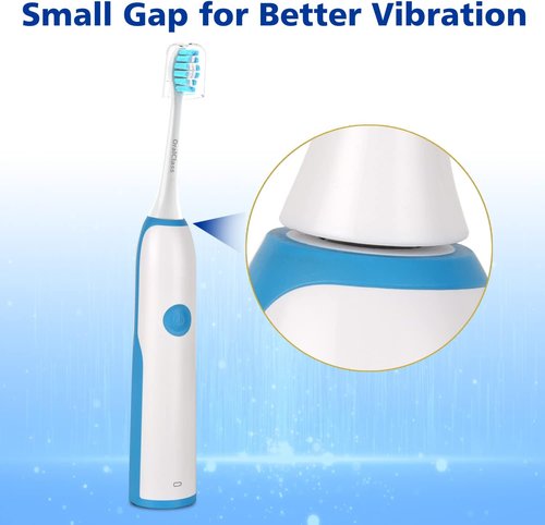 OralClass Replacement Toothbrush Heads - Medium Soft Electric Brush Heads for Philips Sonicare | 8 Pack