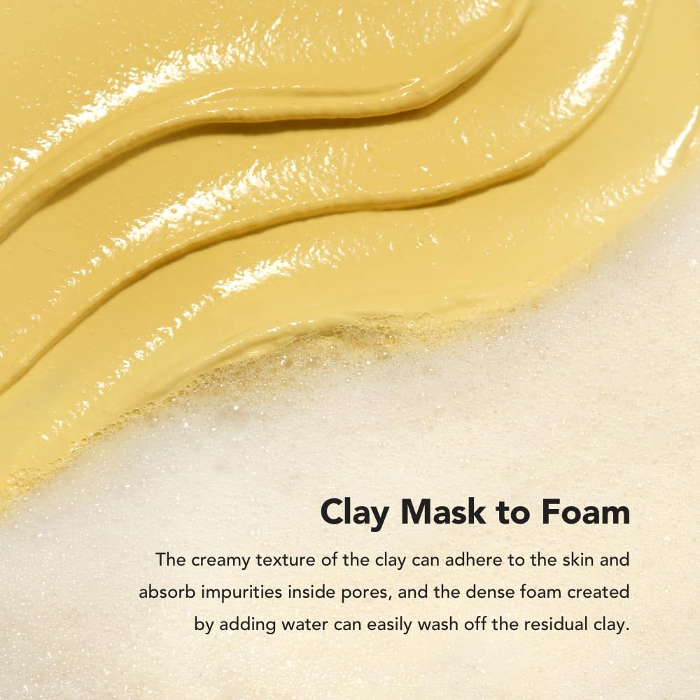 [SKIN&LAB] Porebarrier Purifying Clay Mask - Yellow Clay & Caffeine for Deep Cleansing | 3.38 fl. oz.