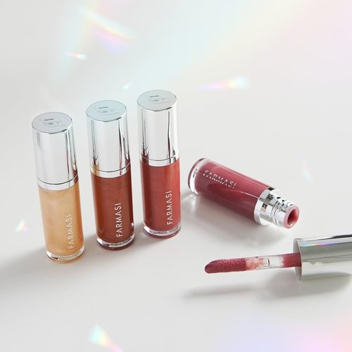 FARMASi Tinted Lip Plumper - Hydrating Gloss for Fuller, Youthful Lips | Fiery High-Shine Finish