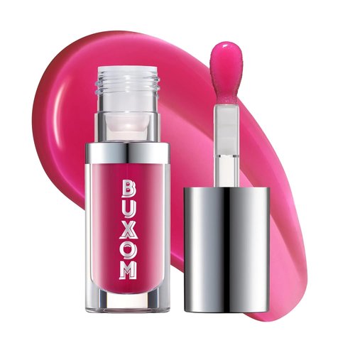BUXOM Full-On Plumping Lip Oil - Nourishing Tinted Gloss with Juicy High-Shine Finish | Non-Sticky & Cruelty-Free