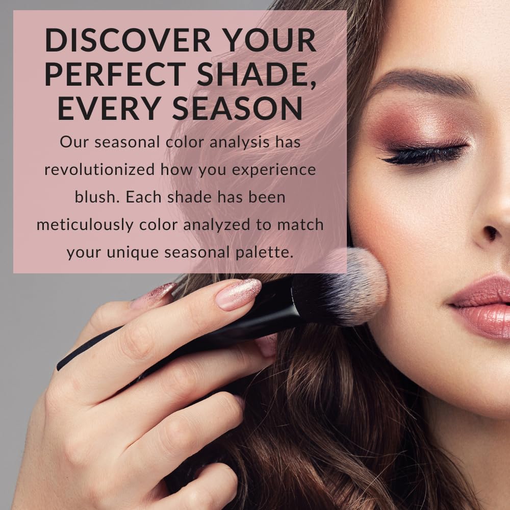 Color Me Beautiful Color Pro Blush - Pressed Powder Blush with Buildable Coverage | Complexion Enhancer