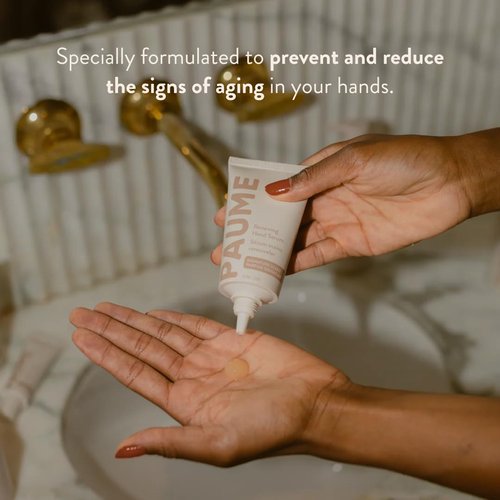 PAUME Renewing Hand Serum - Hydrating Formula with Hyaluronic Acid & Vitamin C | 2 oz for Youthful Hands