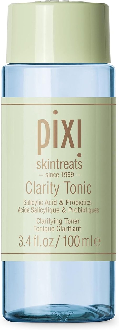 Pixi Beauty Clarity Tonic - AHA & BHA Toner for Minimized Pores | 100ml (3.4 Fl Oz)