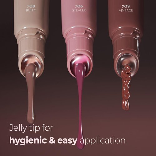 Laka Fruity Lip Glotioner - High Shine Lip Gloss with Vivid Colors | 10ml Jelly Tip for Easy Application