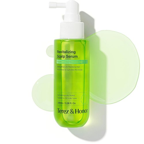 Scalp Serum for Hair Growth by Korean - Vegan Treatment for Thinning Hair & Itchy Scalp | Non-Greasy, Lightweight Formula (100 mL)
