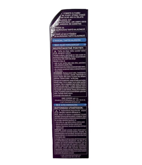 Palette Intensive Color Creme A10 Ash Blonde Permanent Hair Color