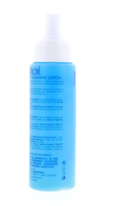 Nairobi Wrapp-It Shine Foaming Lotion 8oz by Nairobi