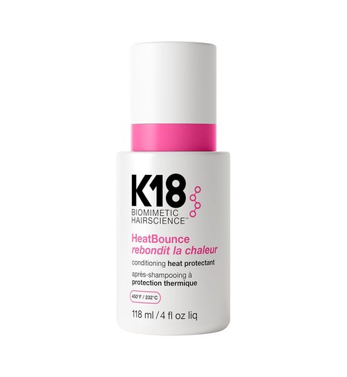 K18 HeatBounce Conditioning Heat Protectant Spray - Lightweight Leave-In Conditioner for All Hair Types | 450℉ (232°C) Heat Protection, Soften & Smooth