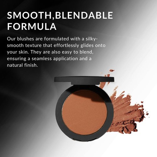 Flori Roberts Color Pro Blush - Pressed Powder Blush for Buildable Coverage & Complexion Enhancement