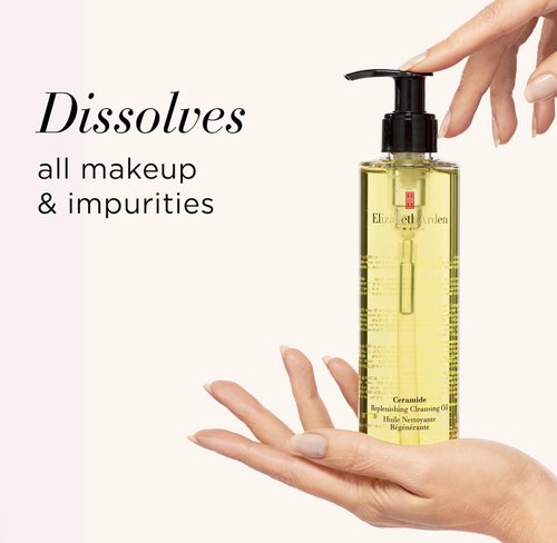 Elizabeth Arden Ceramide Cleansing Oil - Nourishing Skin Care Cleanser, 6.6 oz