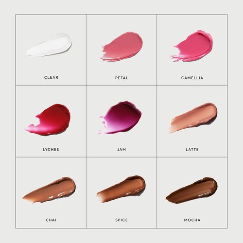 Naturium Phyto-Glow Lip Balm - Hydrating Lip Care with Glossy Finish | 0.34 oz Lychee